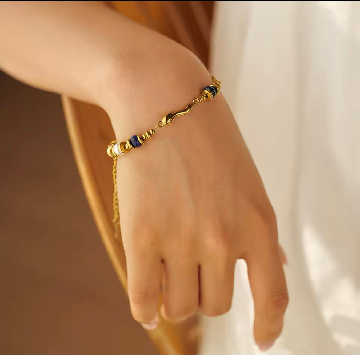 Blue ocean bracelet - Sassygrove