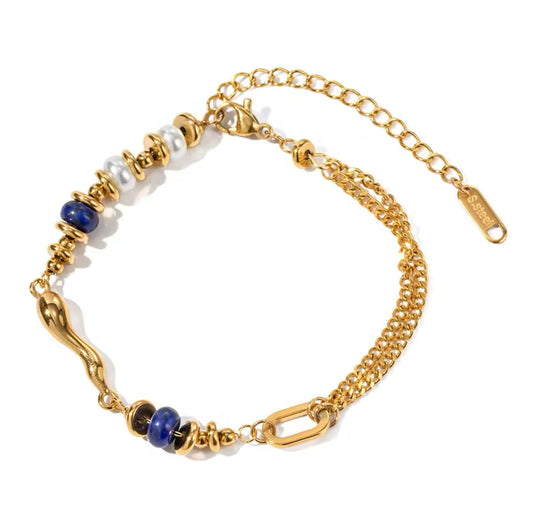 Blue ocean bracelet - Sassygrove