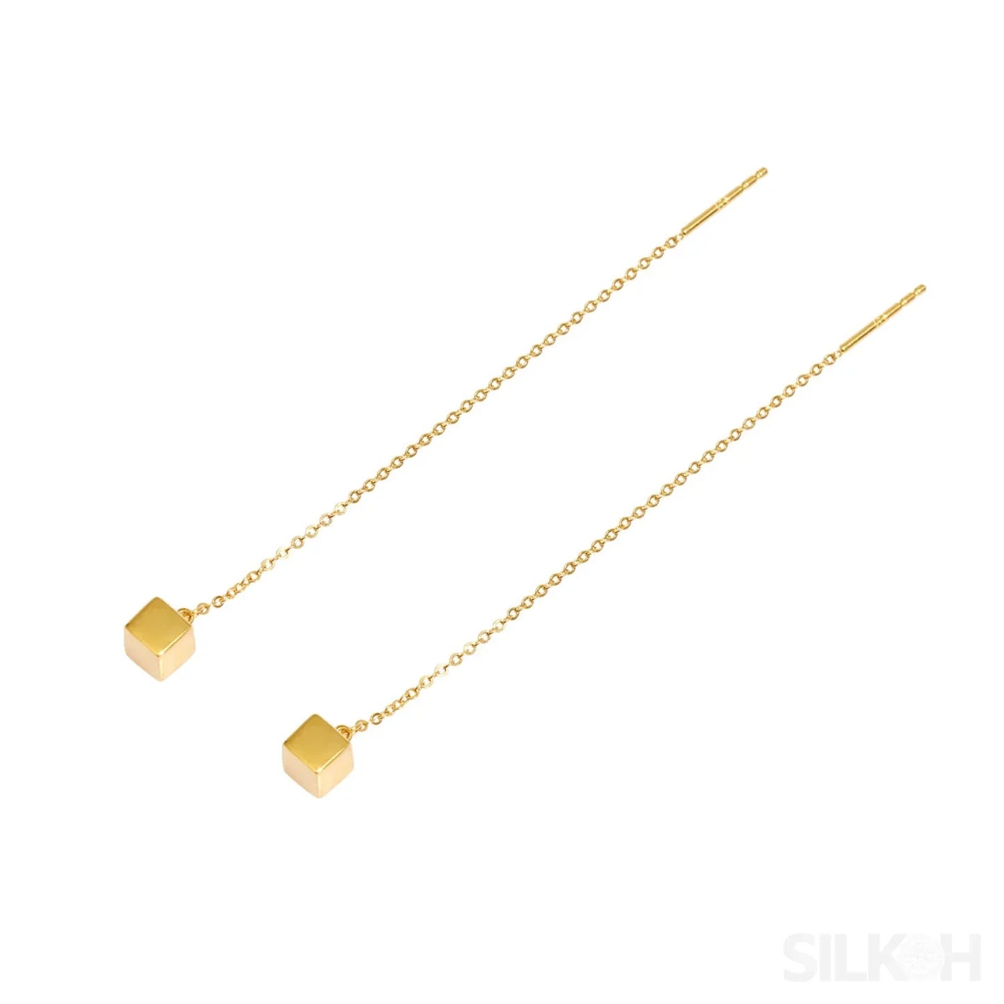 14K Gold Plated Sterling Silver Ear wire Earrings Aubrey - Sassygrove