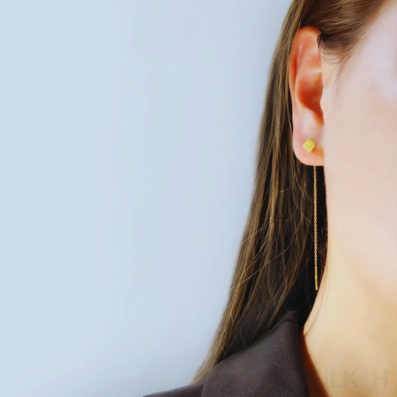 14K Gold Plated Sterling Silver Ear wire Earrings Aubrey - Sassygrove