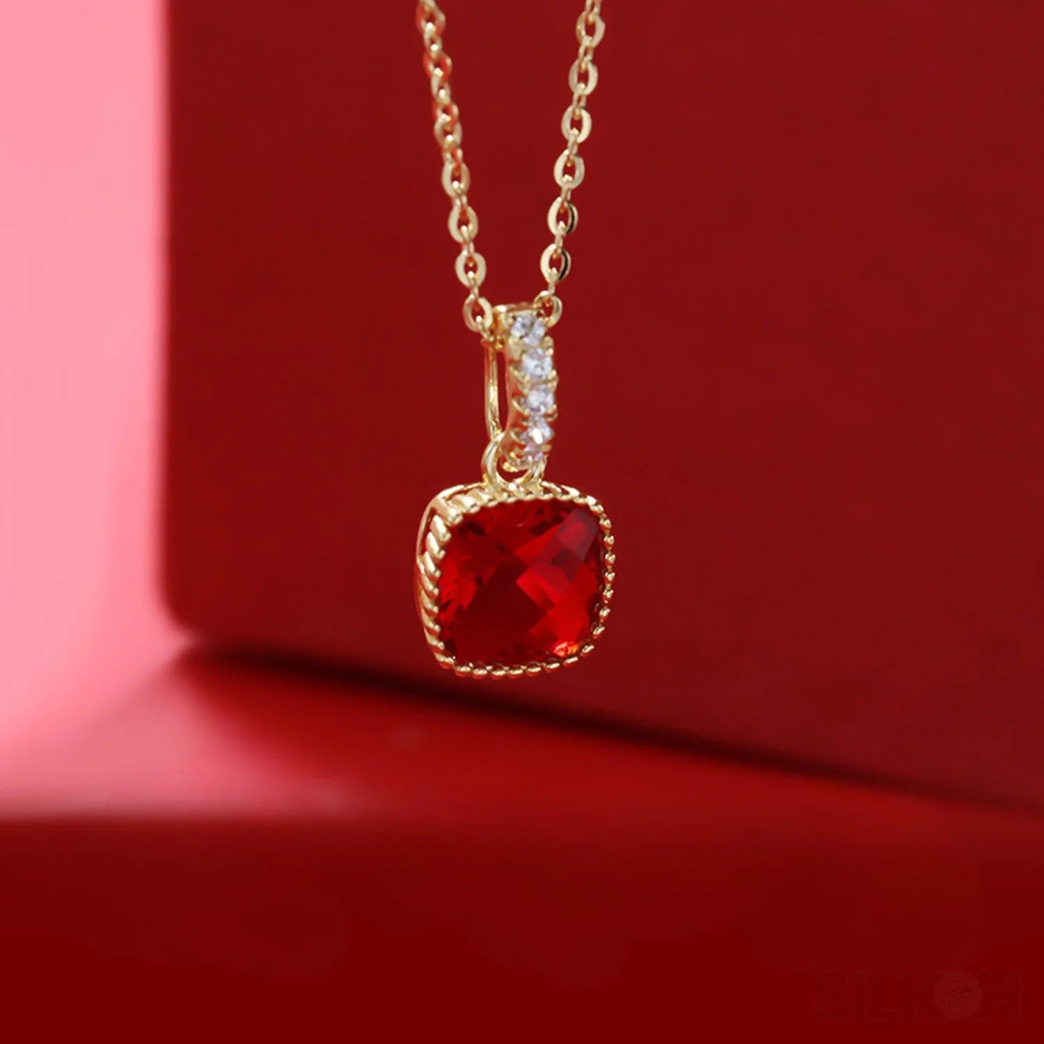 18K Gold Plated Sterling Silver Bridal Jewelry Set Ada - Sassygrove