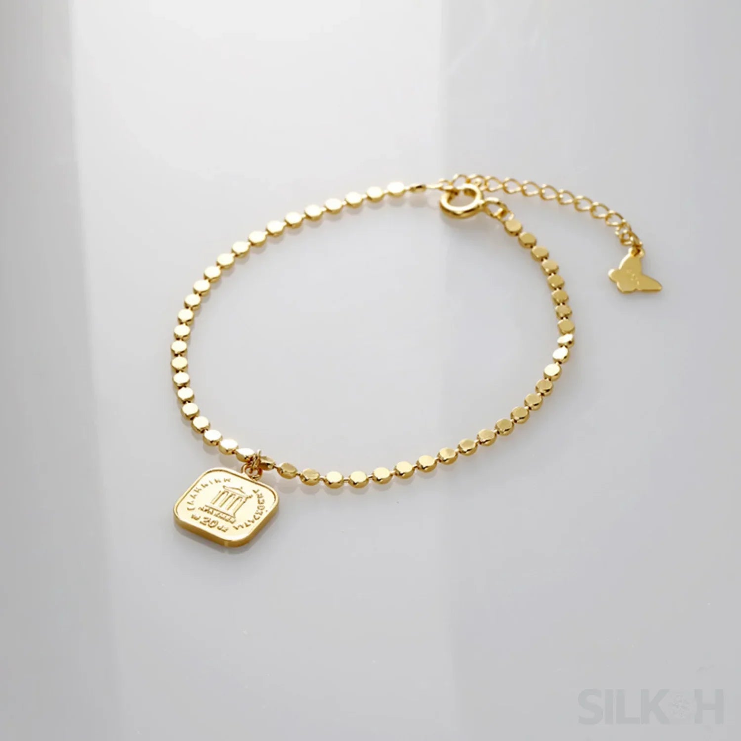18K Gold Plated Sterling Silver Temperament Bracelet Dee - Sassygrove
