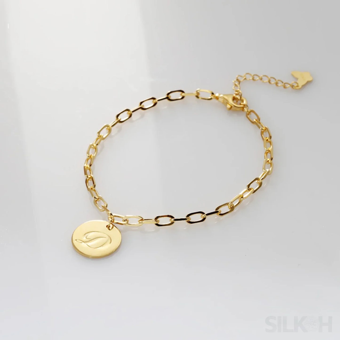 18K Gold Plated Sterling Silver Temperament Bracelet Dee - Sassygrove