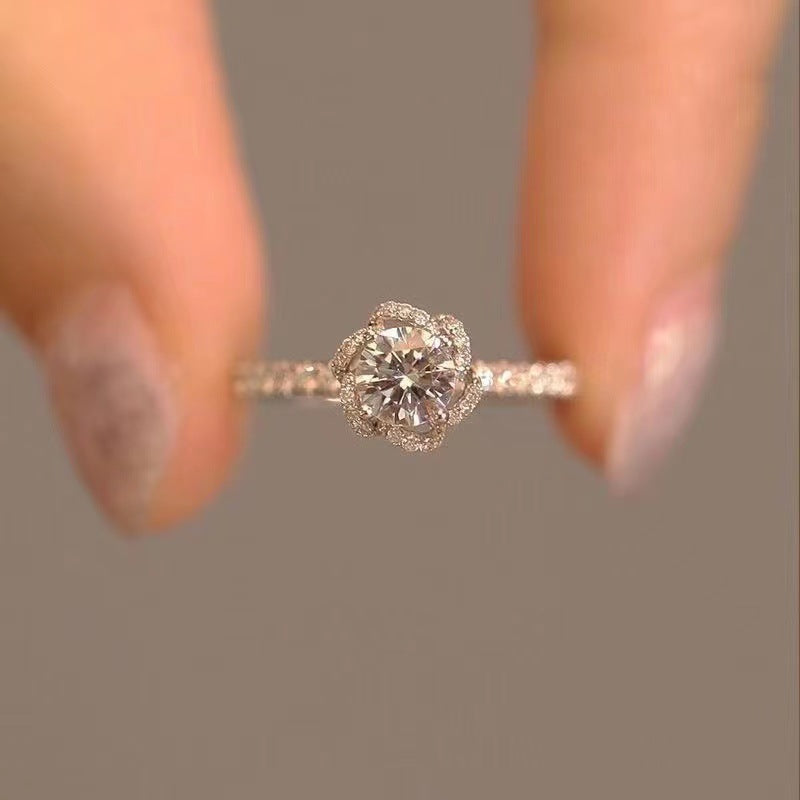 French Bloom Rose Ring - Luxe Runway Edition - Sassygrove