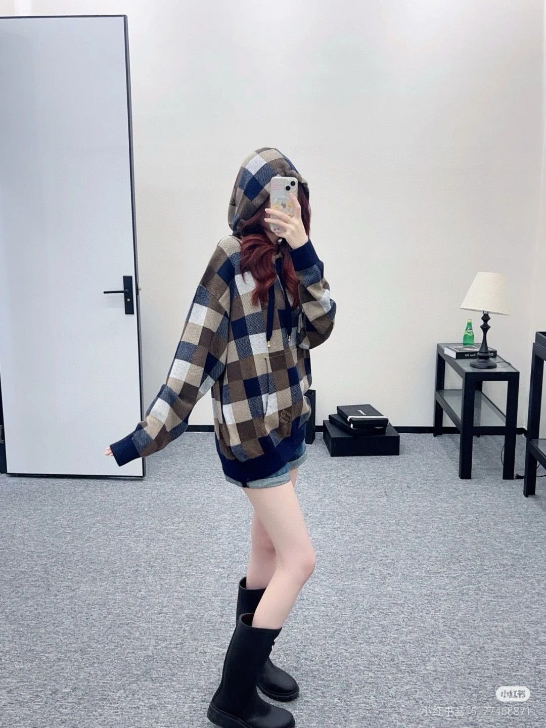 Heritage Check Plaid Hoodie - Sassygrove