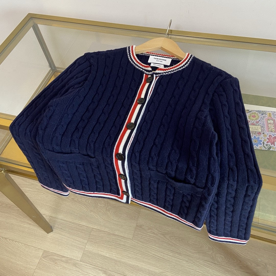 Heritage Cable-Knit Cardigan - Sassygrove