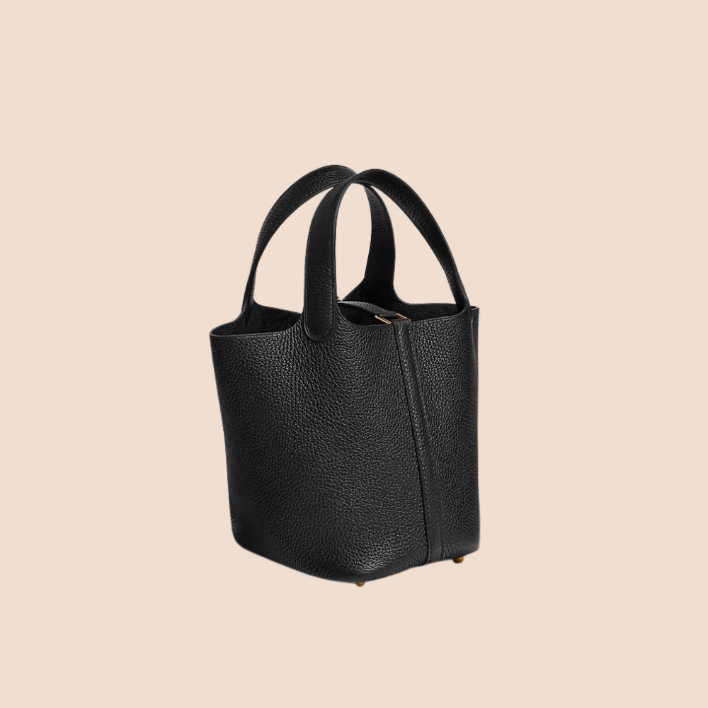 Etoupe Luxe Lock Tote - Sassygrove
