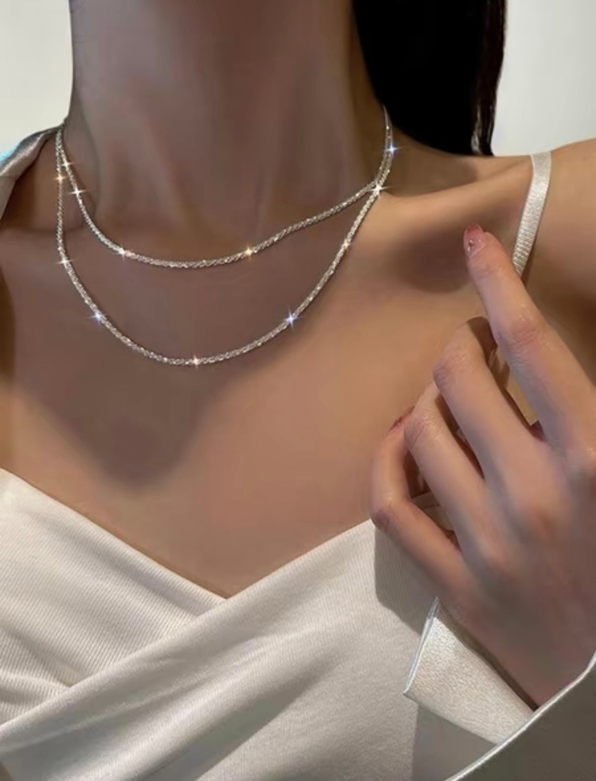 Elouise sparkle necklace - Sassygrove