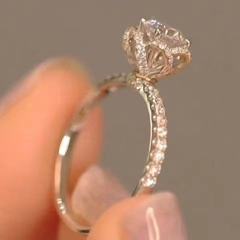 French Bloom Rose Ring - Luxe Runway Edition - Sassygrove