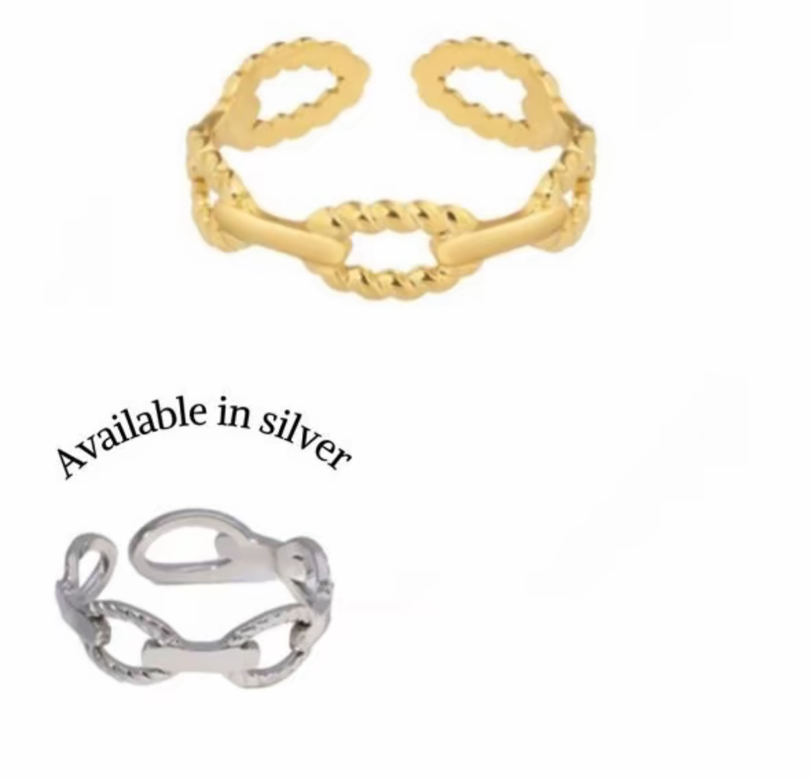 Jumana adjustable ring - Sassygrove