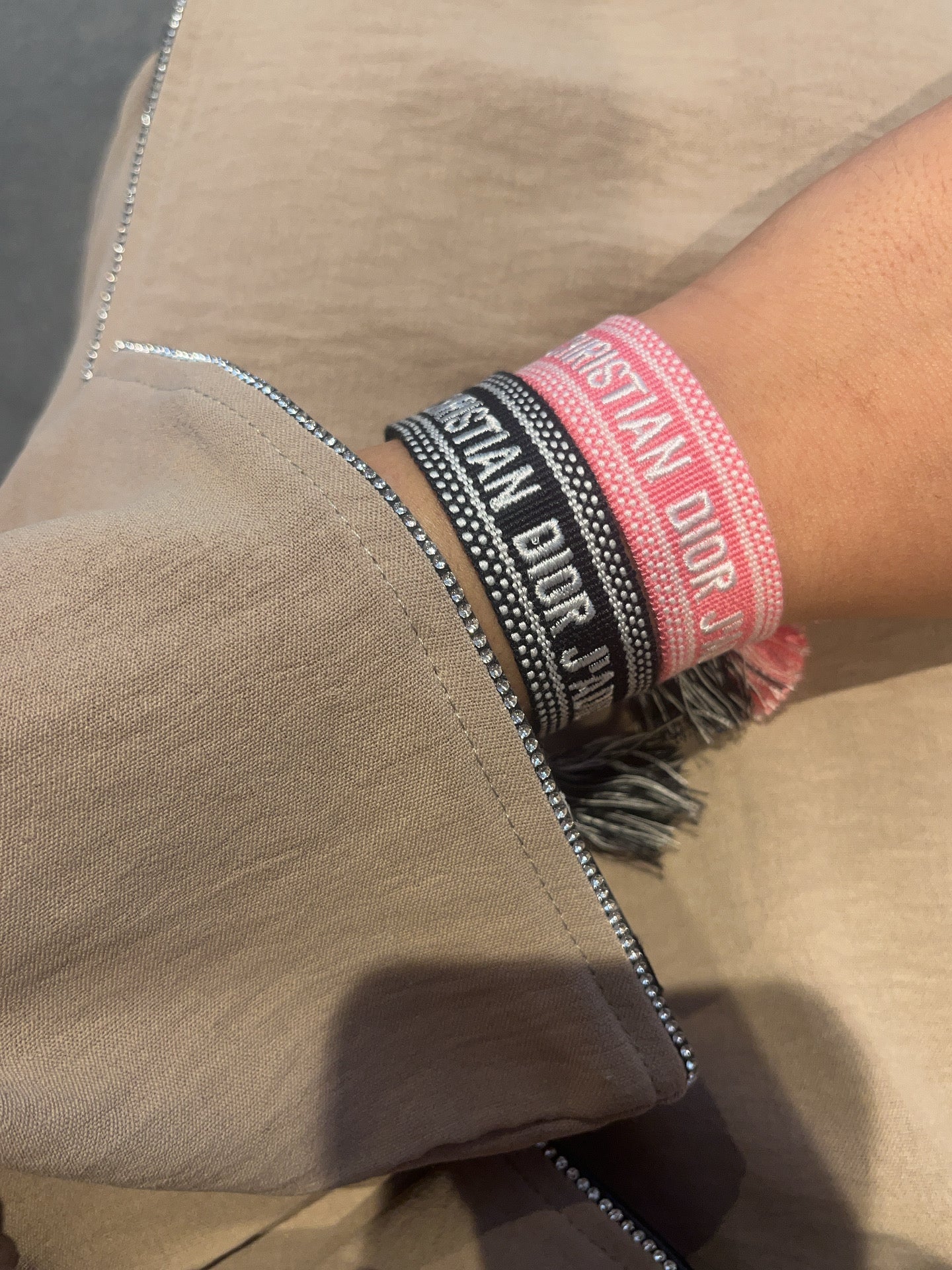 CD tassels bracelet - Sassygrove