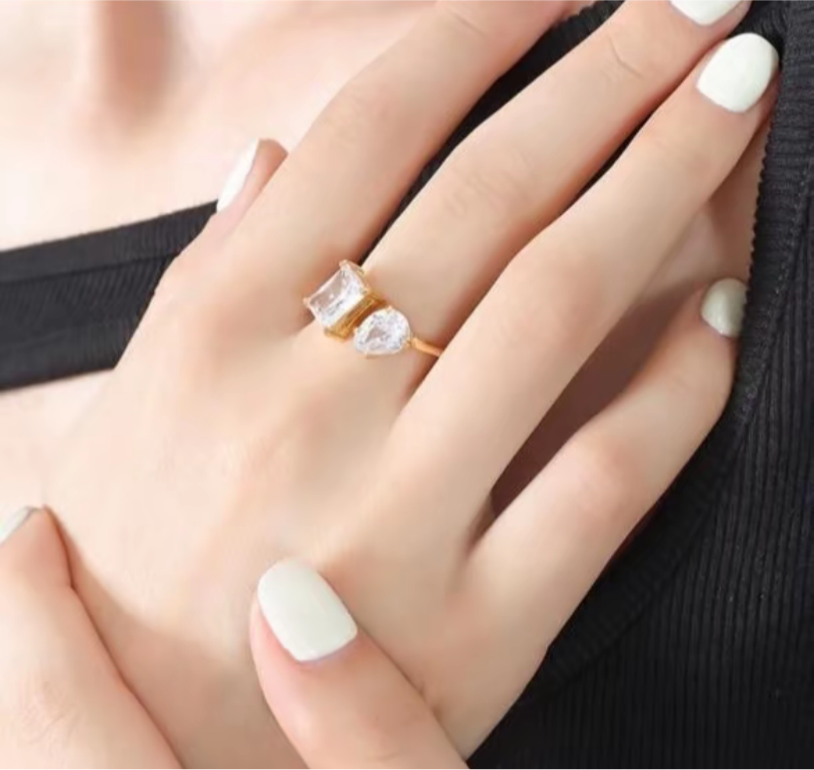 Te amo adjustable ring - Sassygrove