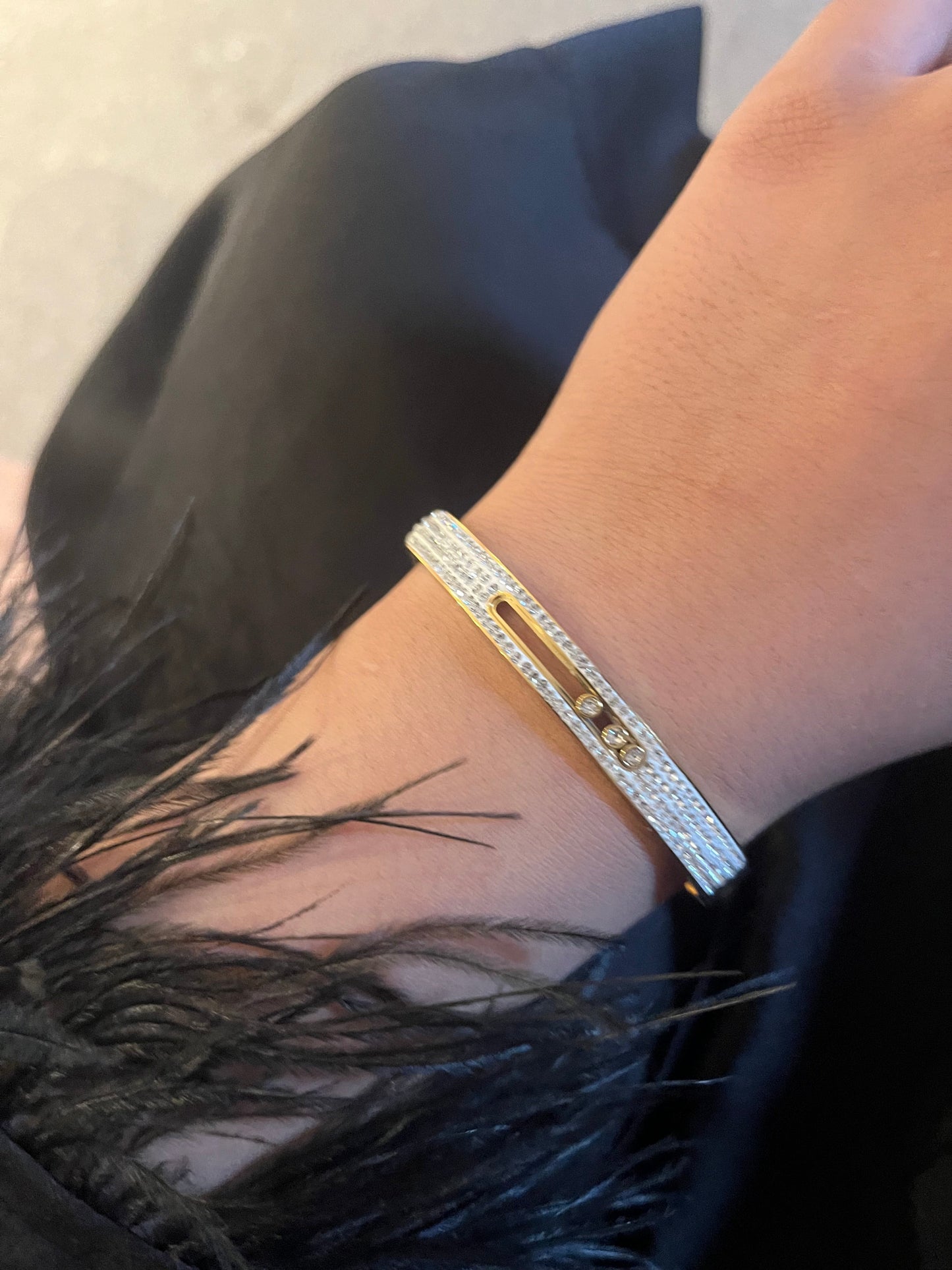 Bling bangle cuff - Sassygrove