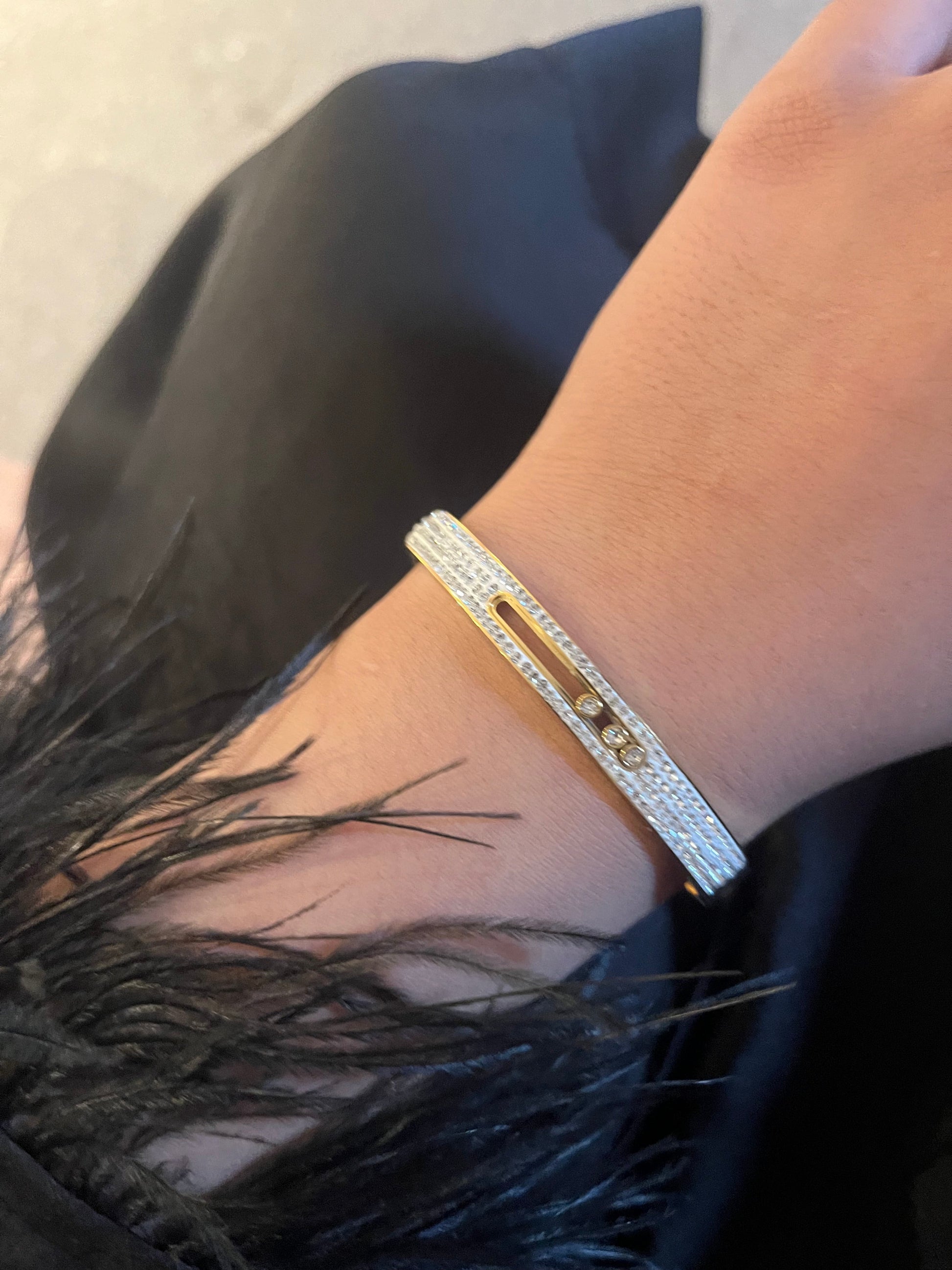 Bling bangle cuff - Sassygrove