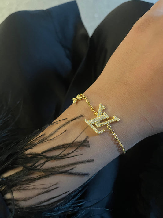 Designer lvee bling bracelet - Sassygrove