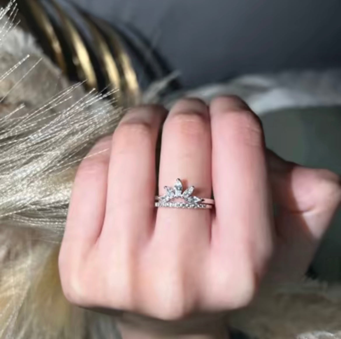 Aria double band silver S925 - Sassygrove