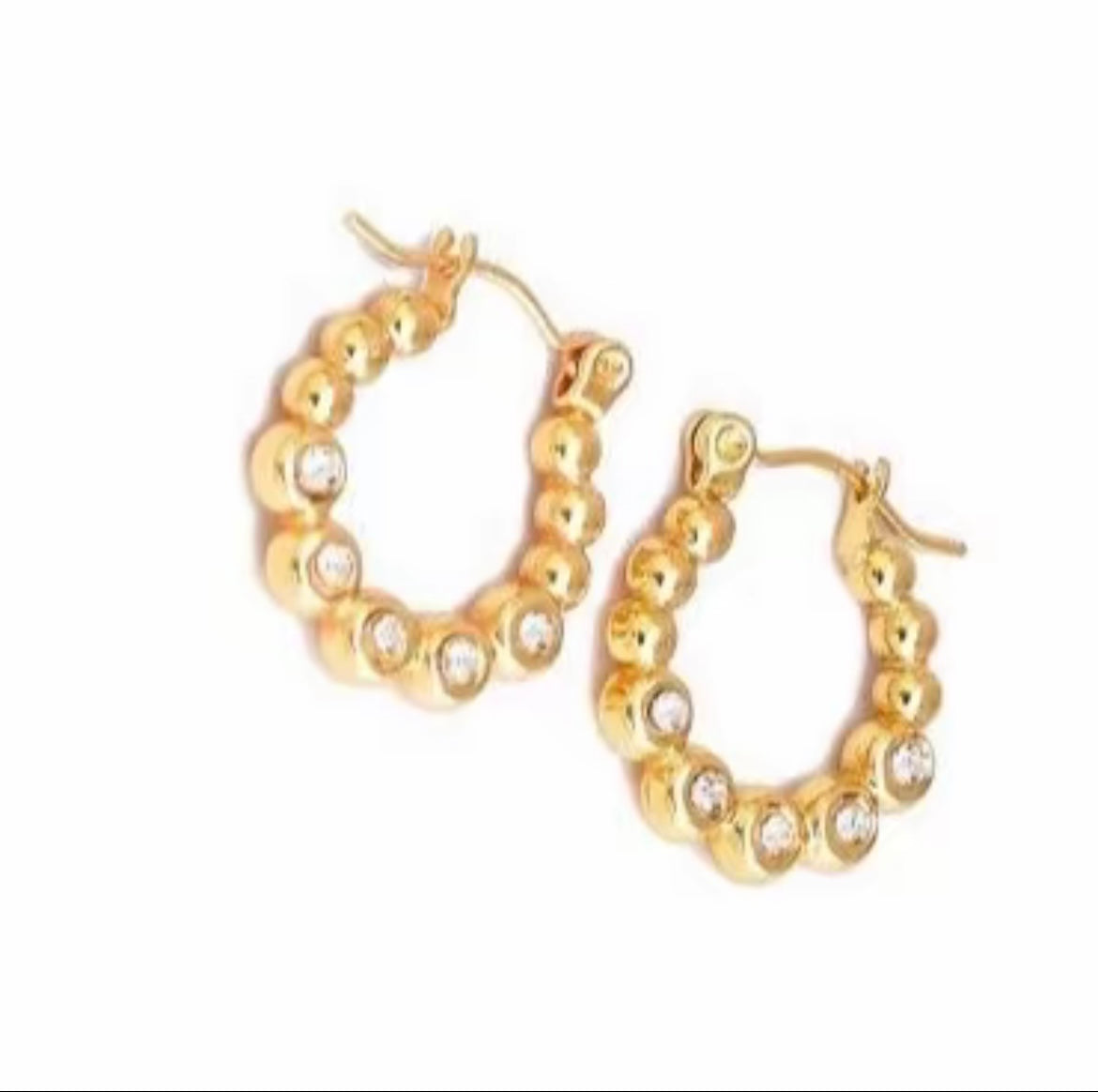 Half moon hoops - Sassygrove