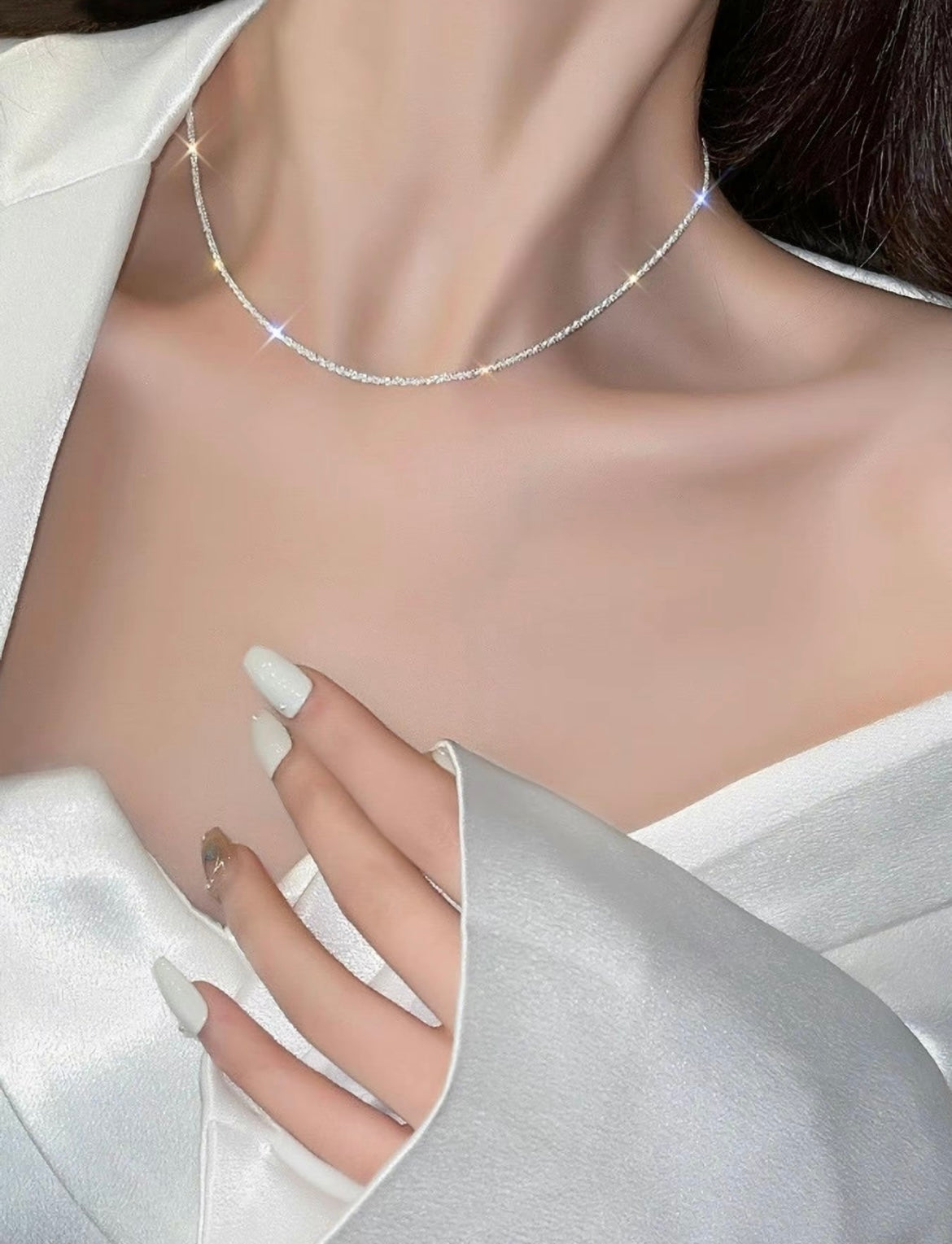 Elouise sparkle necklace - Sassygrove
