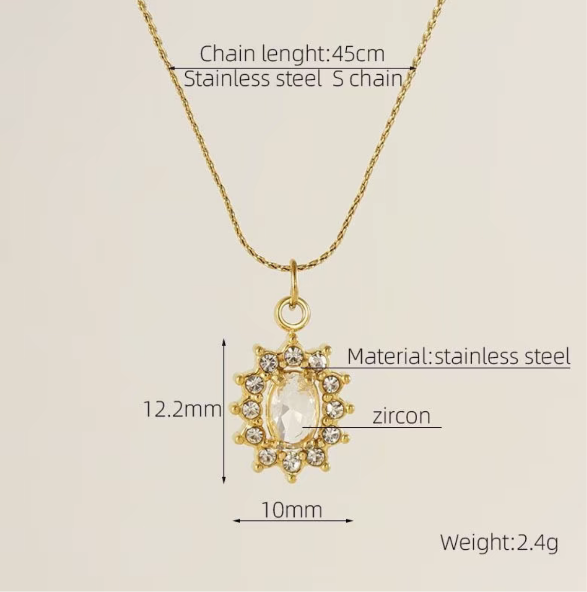 Enisa dainty necklace - Sassygrove