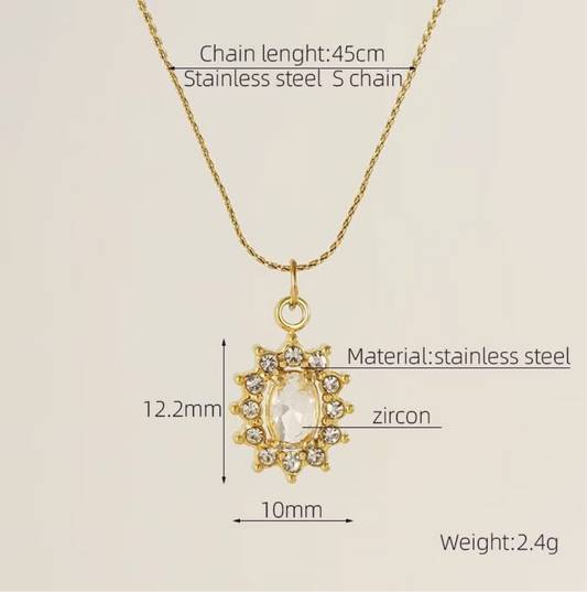 Enisa dainty necklace - Sassygrove