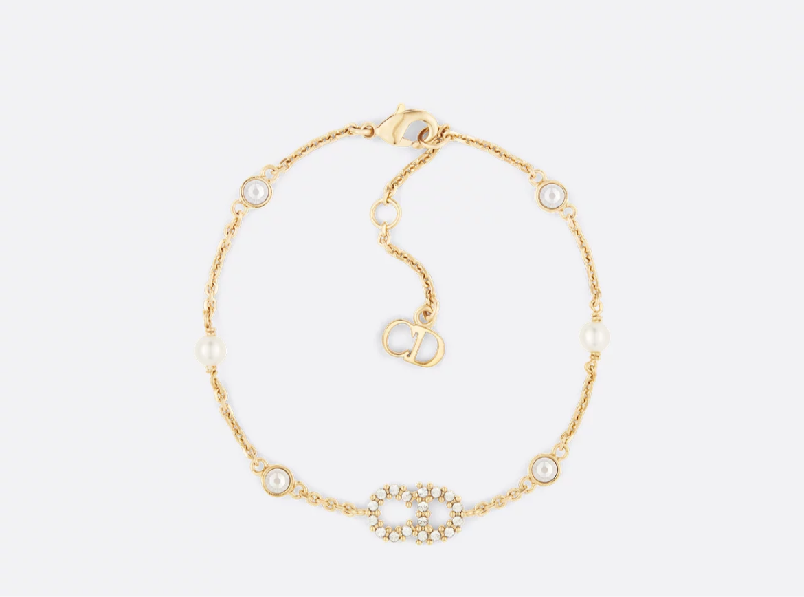 DOR pearl and diamond bracelet - Sassygrove