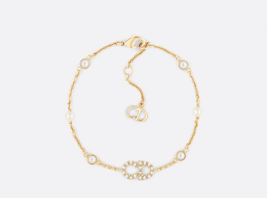 DOR pearl and diamond bracelet - Sassygrove