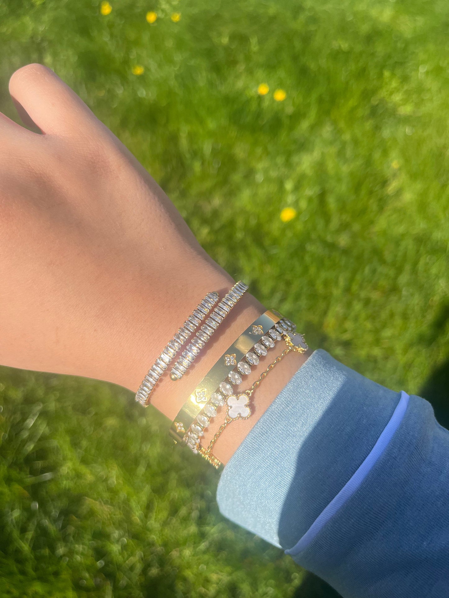 Zoya adjustable bangle - Sassygrove