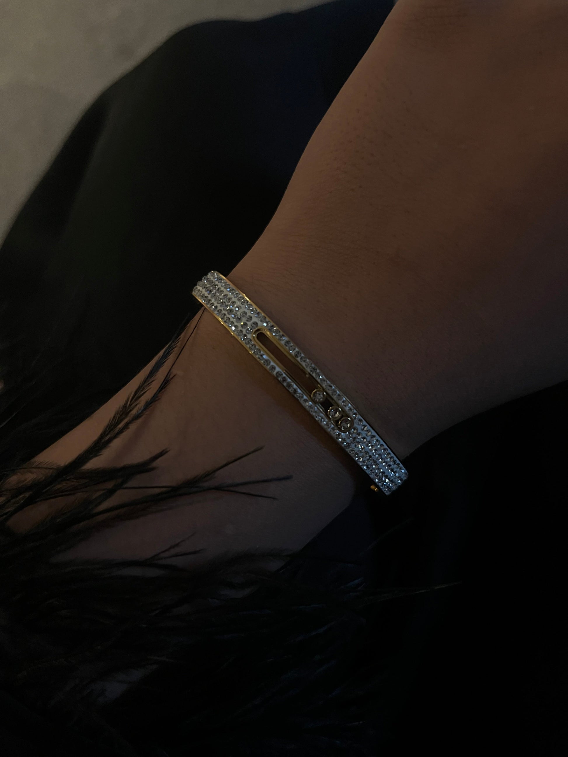 Bling bangle cuff - Sassygrove