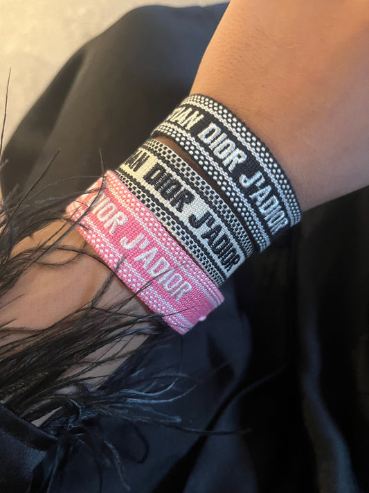 CD tassels bracelet - Sassygrove
