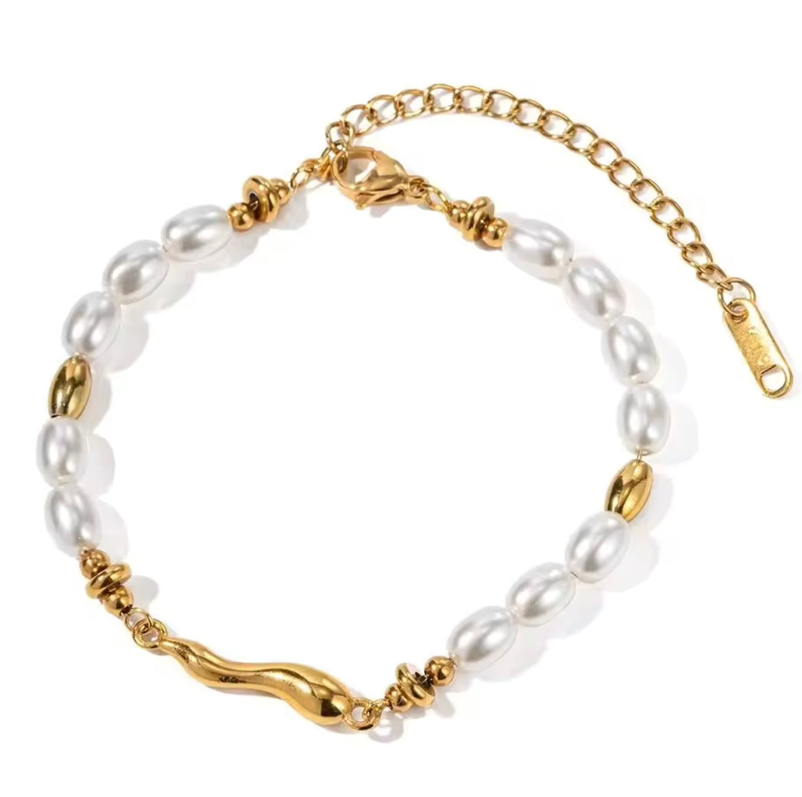 Pearl ocean bracelet - Sassygrove