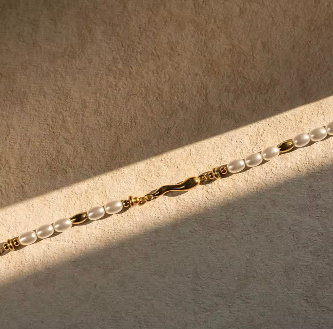 Pearl ocean bracelet - Sassygrove