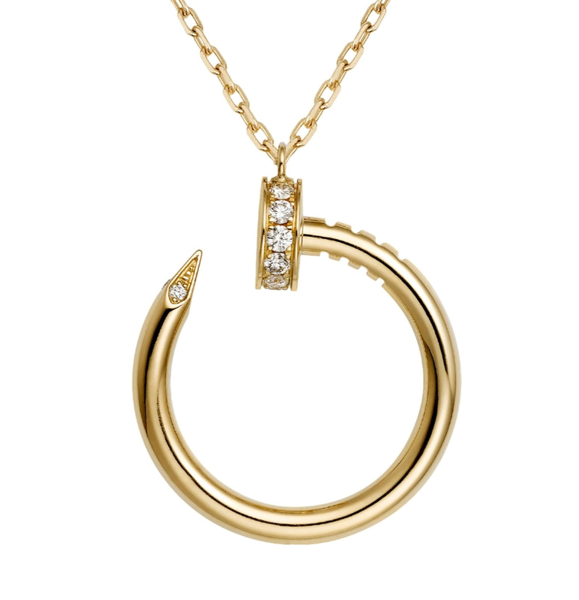 Nail necklace - Sassygrove