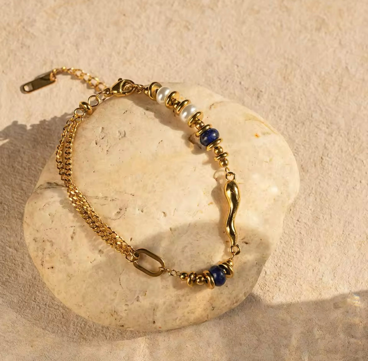 Blue ocean bracelet - Sassygrove