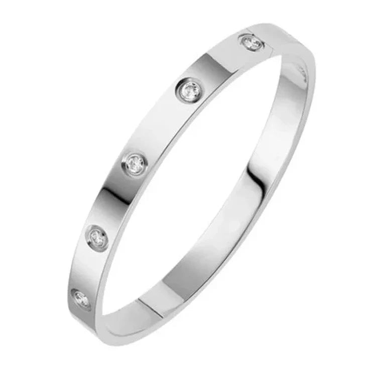 Anaya Crystal Bangle | - Sassygrove