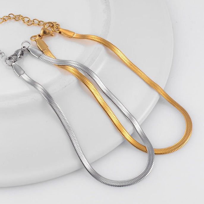 Snake Chain Bracelet - Sassygrove
