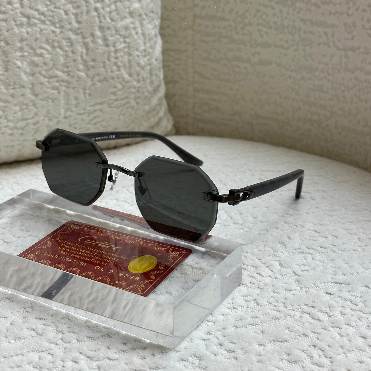 Cartier CT0092S Octagon Sunglasses - Sassygrove