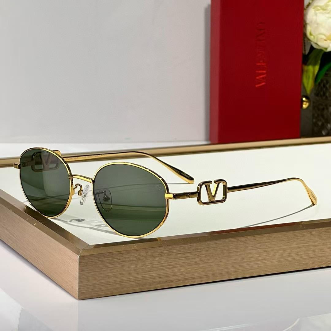 Valentino Oval Frame Sunglasses – VA2034 Style - Sassygrove