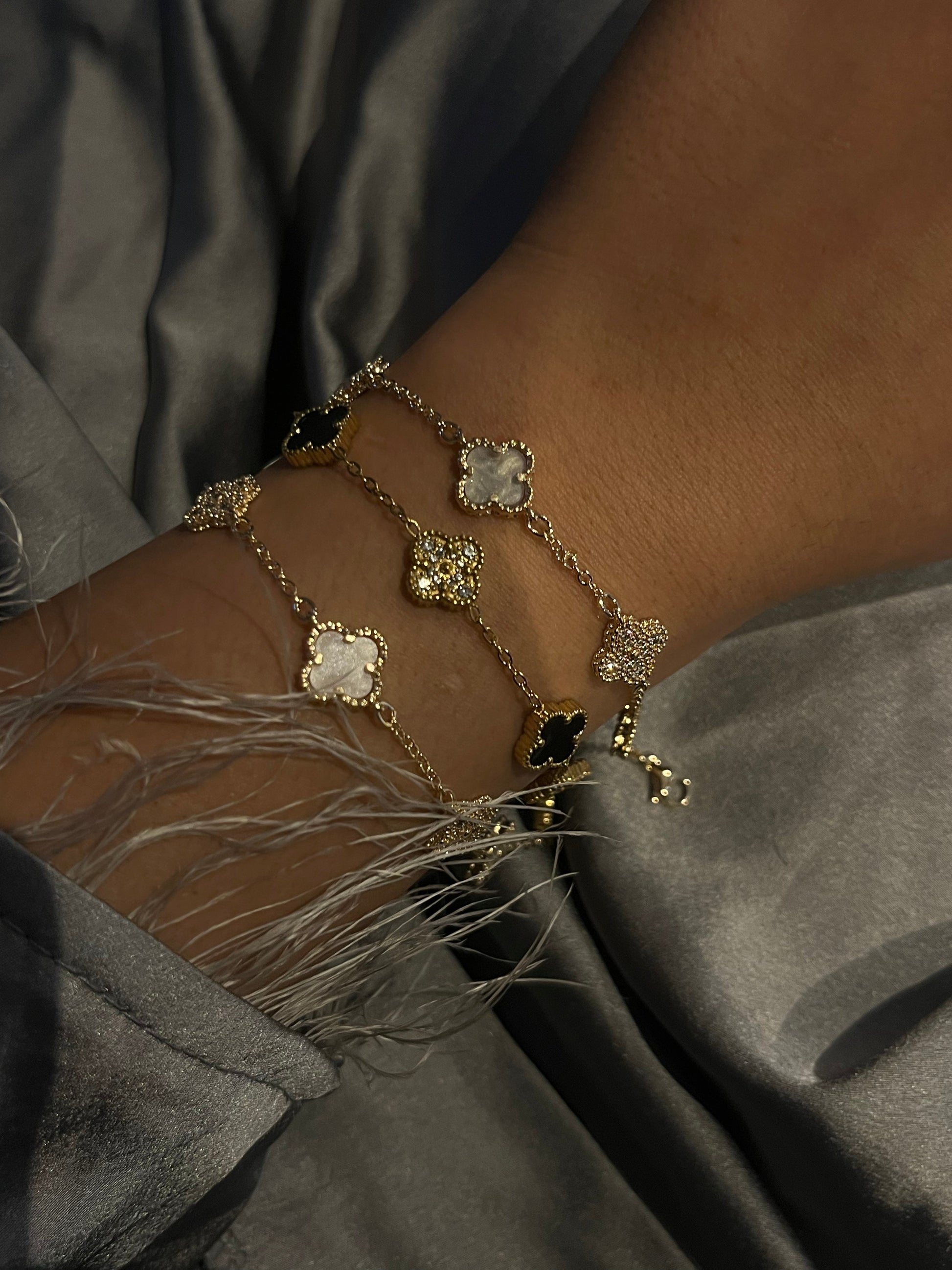 Mini half diamond bracelet - Sassygrove