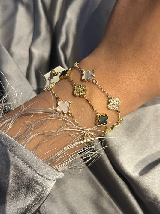 Mini half diamond bracelet - Sassygrove