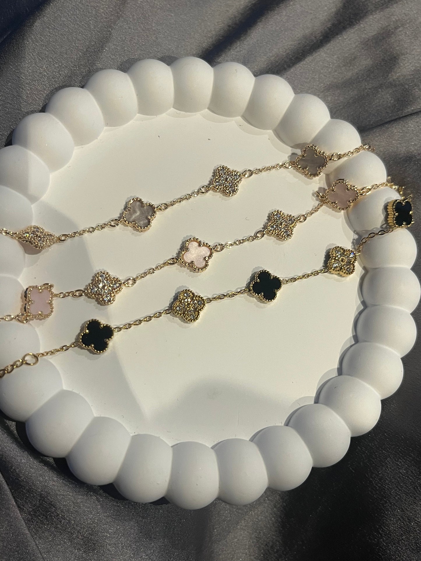 Mini half diamond bracelet - Sassygrove