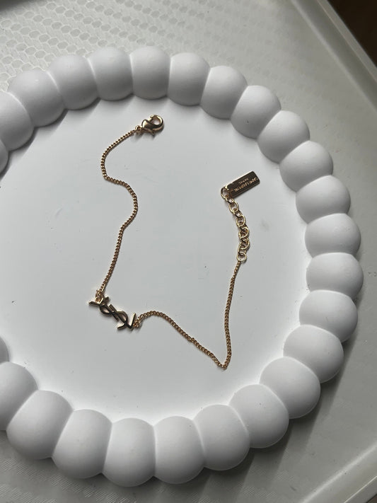 Rose gold yl bracelet - Sassygrove