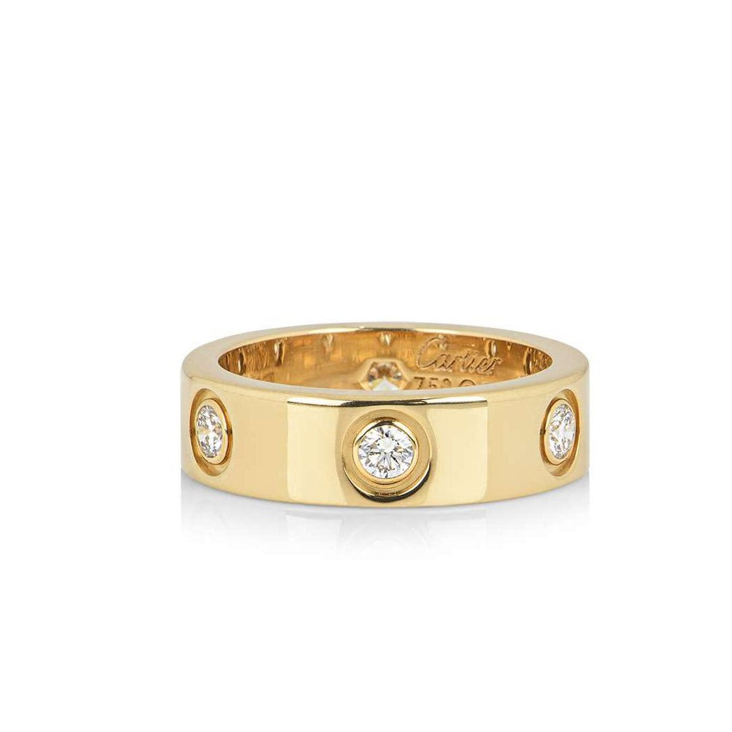 Stunning Princess Silver & Gold Diamond Eternity/Wedding Ring - Sassygrove