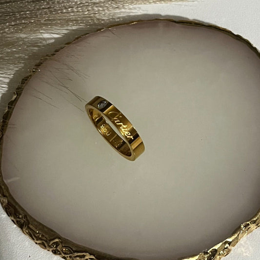 Design Gold Ladies Ring - Sassygrove