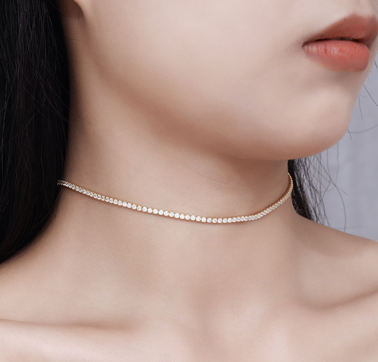 Monaco Tennis Choker Necklace - Sassygrove