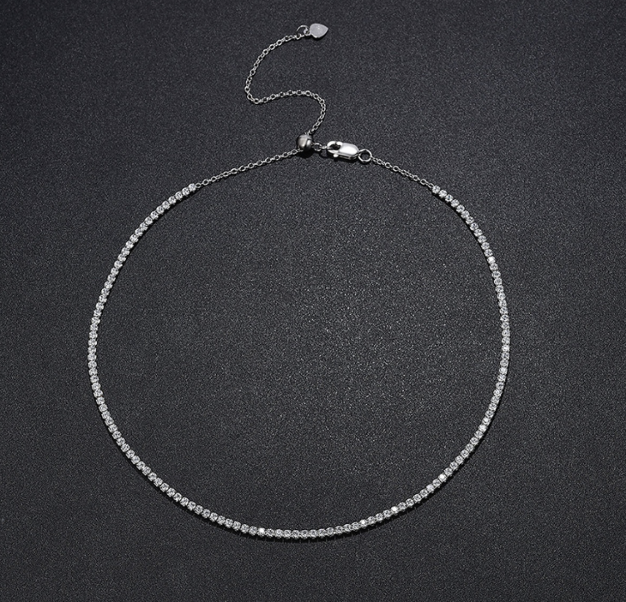 Monaco Tennis Choker Necklace - Sassygrove