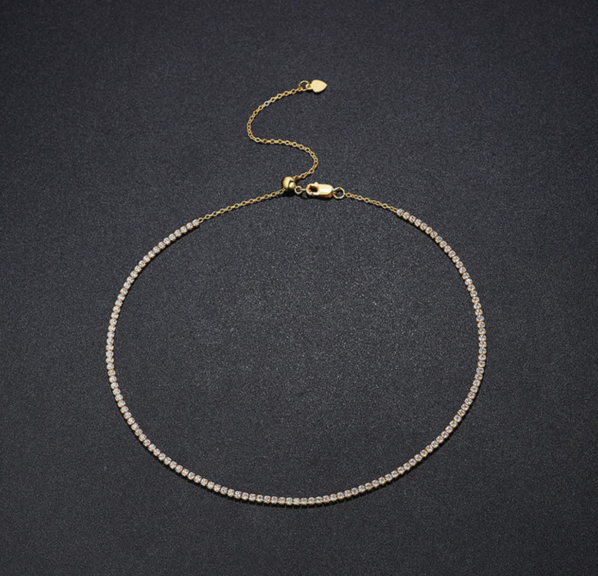 Monaco Tennis Choker Necklace - Sassygrove