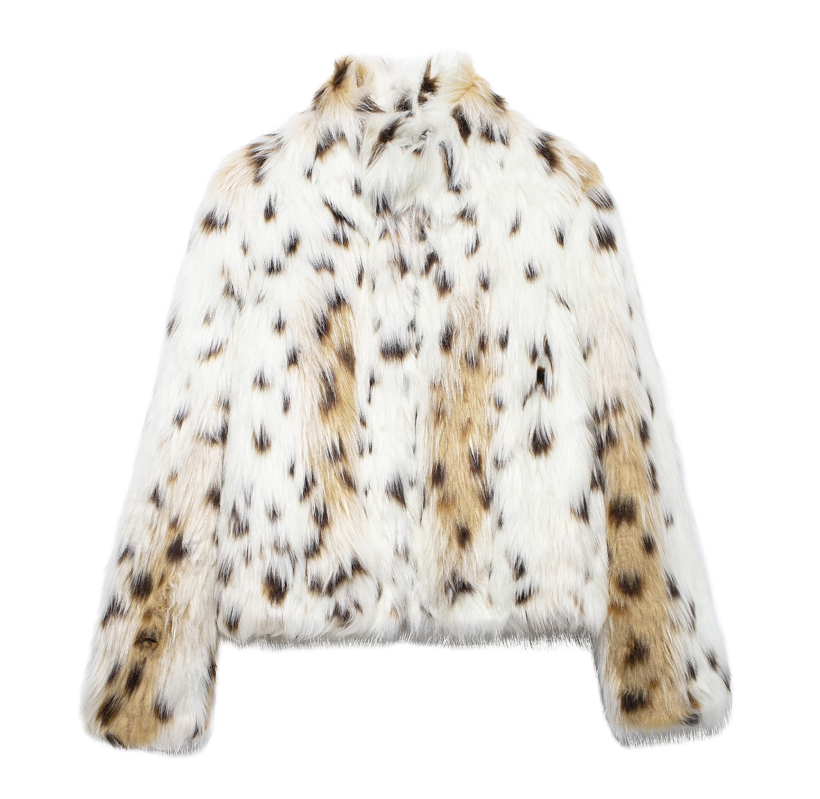 Snow Leopard Fur Coat - Sassygrove