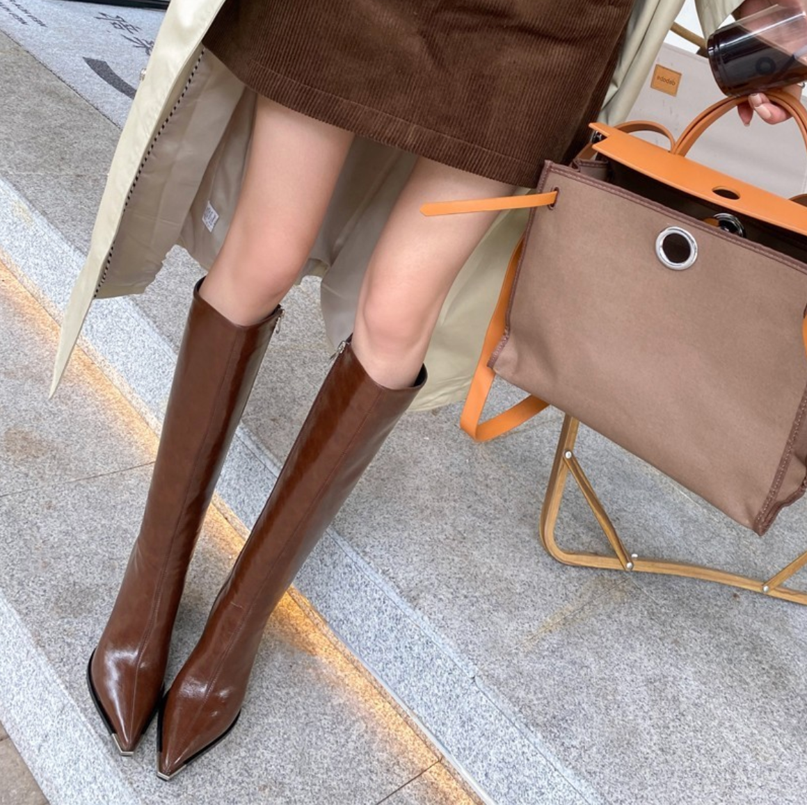 Rider Knee-High Boots - Sassygrove
