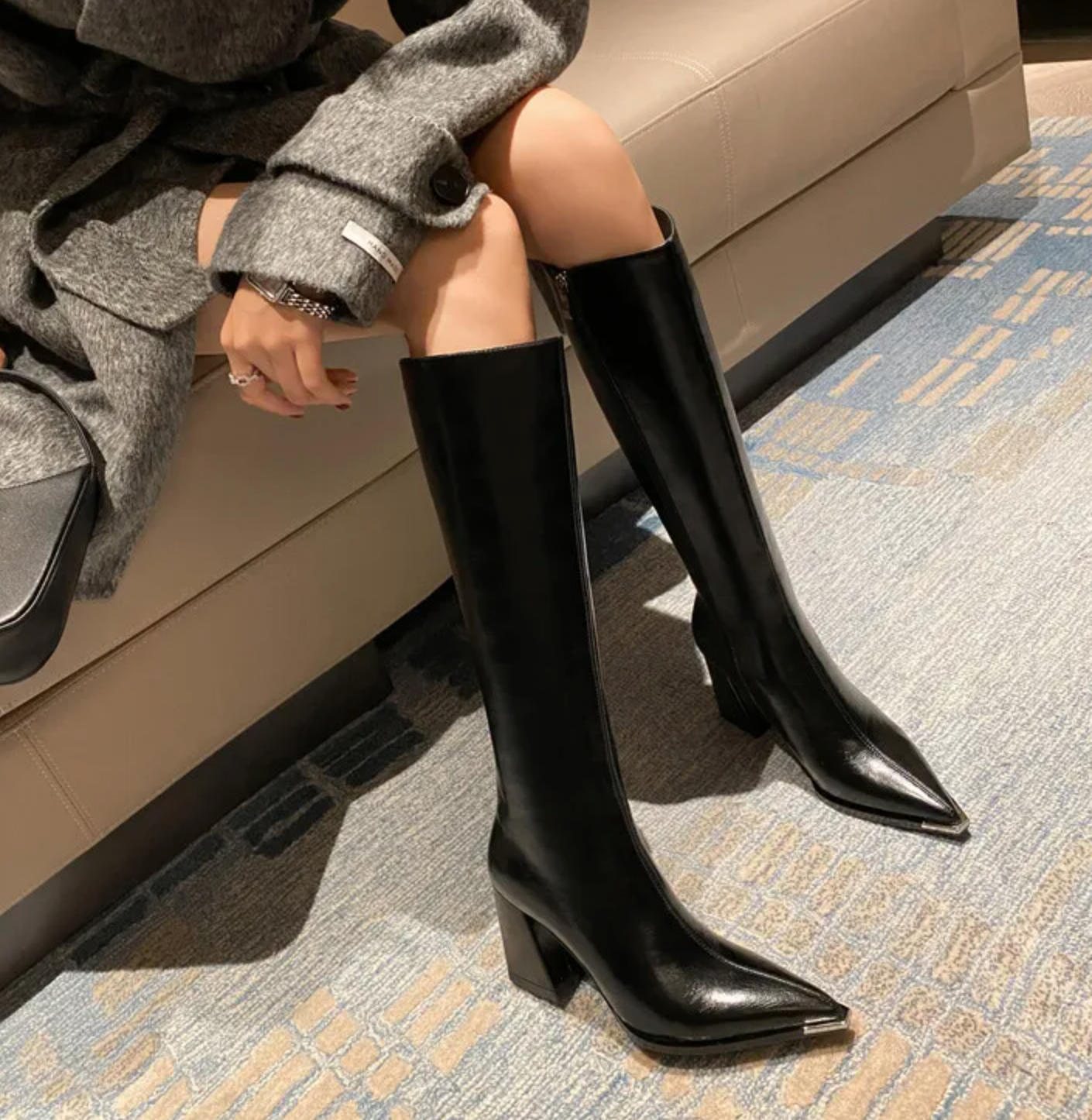 Rider Knee-High Boots - Sassygrove