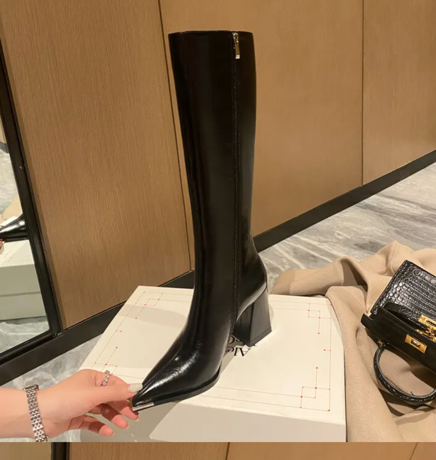 Rider Knee-High Boots - Sassygrove